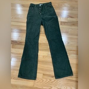 Pacsun green corduroy pants